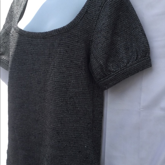 Free People size large scoop neck metallic - Picture 5 of 8